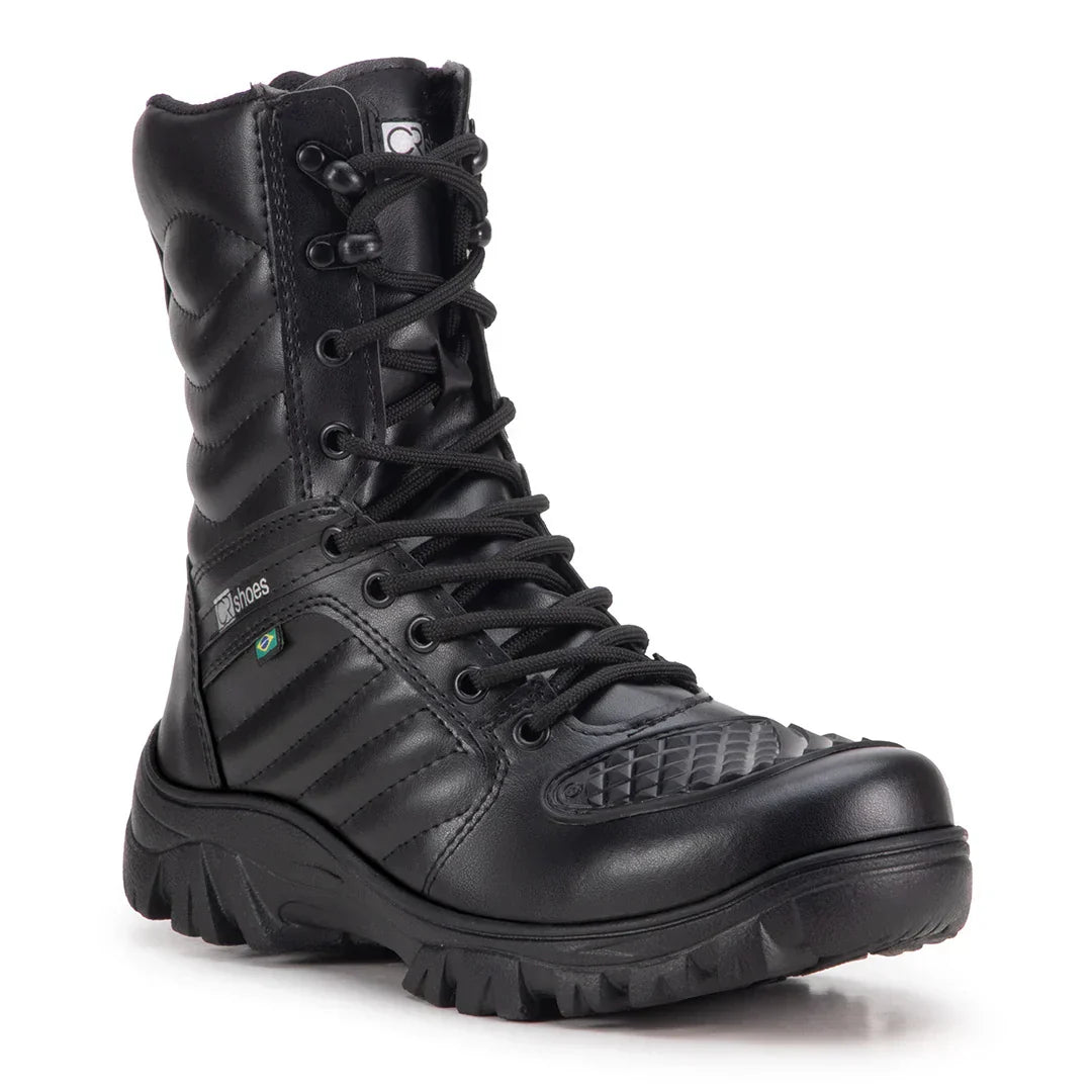Bota Masculina Militar com Palmilha em Gel - (Promoção de Inverno 2026)