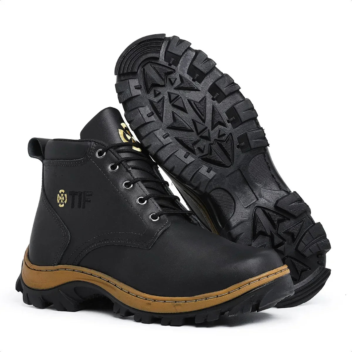 Bota Coturno Masculina com Design Robusto Estilo Sofisticado - (Promoção de Inverno 2026)