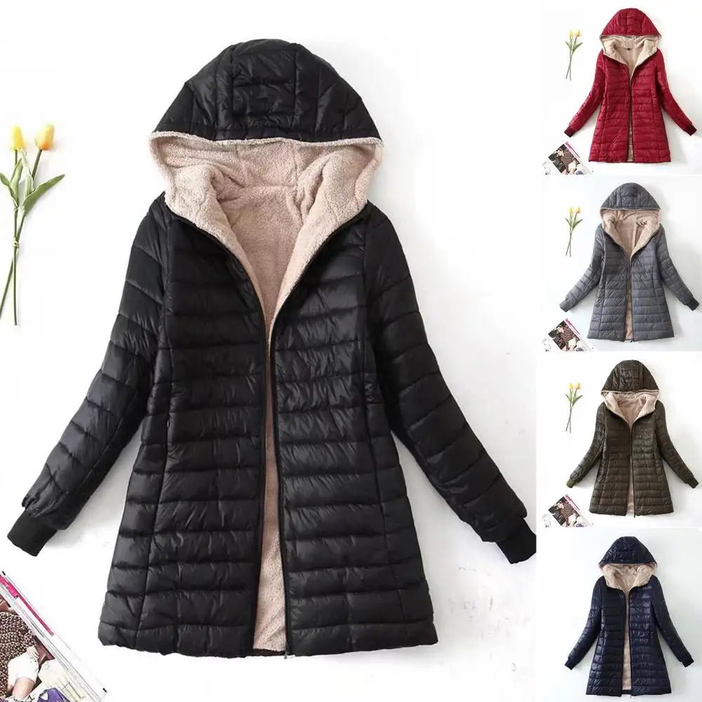 Casaco Feminino Longo Para Inverno Elegante - (Promoção de Inverno 2026)