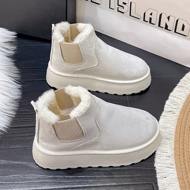 Bota Feminina Para Inverno Impermeável Antiderrapante com Forro (Promoção de Inverno 2026)