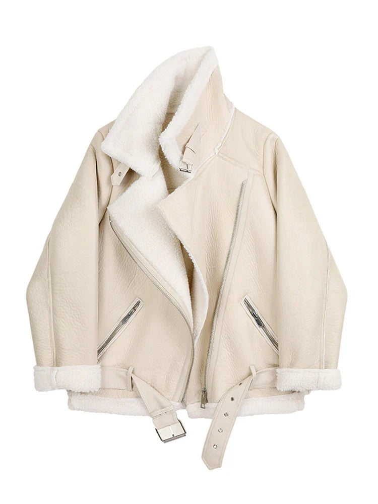 Casaco Feminino Acolchoado Faux com Gola - (Promoção de Inverno 2026)