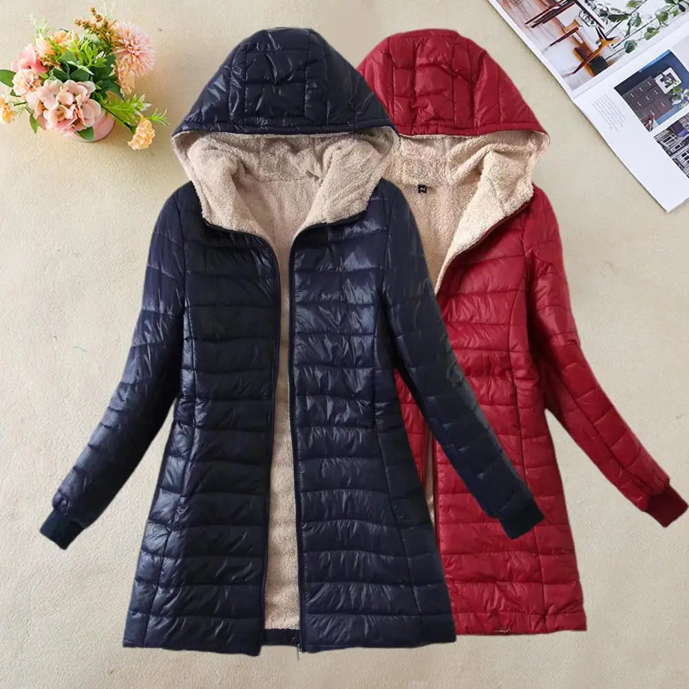 Casaco Feminino Longo Para Inverno Elegante - (Promoção de Inverno 2026)