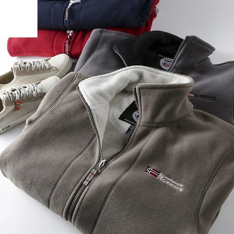 Casaco Masculino de Inverno Parka de Lã Premium - (Promoção de Inverno 2026)