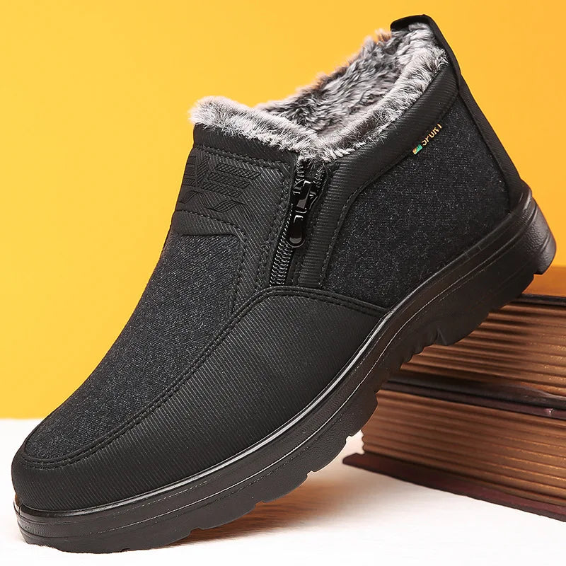 Bota Masculina Para Inverno com Forro de Algodão (Promoção de Inverno 2026)