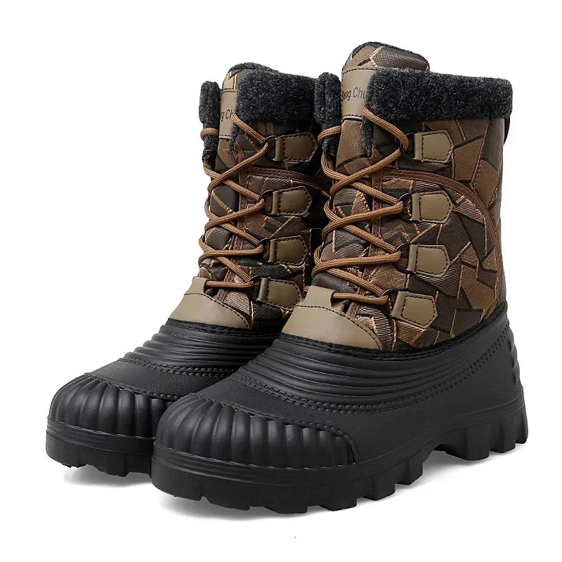 Bota Masculina Camuflada Impermeável (Promoção de Inverno 2026)