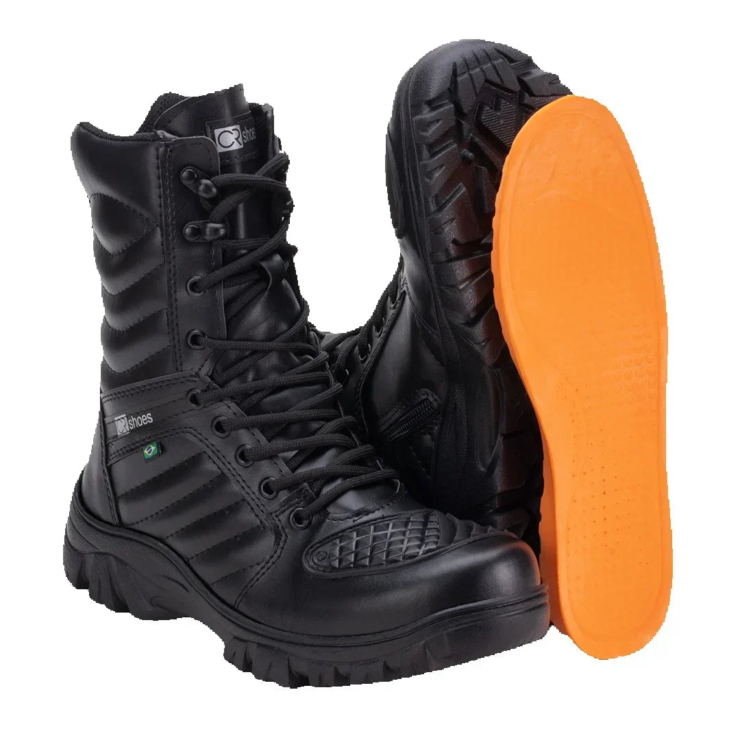 Bota Masculina Militar com Palmilha em Gel - (Promoção de Inverno 2026)