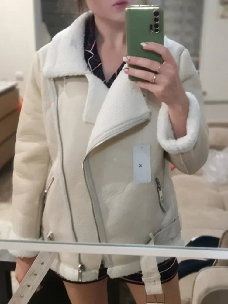 Casaco Feminino Acolchoado Faux com Gola - (Promoção de Inverno 2026)