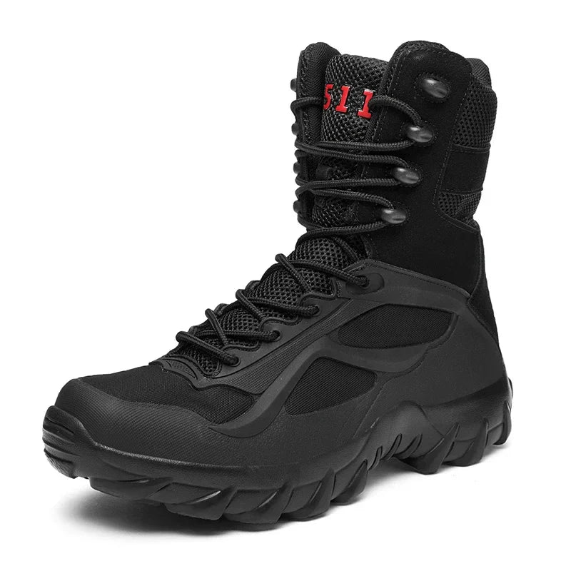 Bota Tática Masculina Leve Antiderrapante - (Promoção de Inverno 2026)