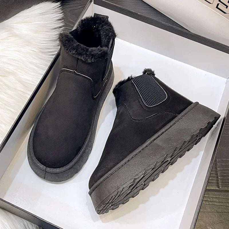 Bota Feminina Para Inverno Impermeável Antiderrapante com Forro (Promoção de Inverno 2026)