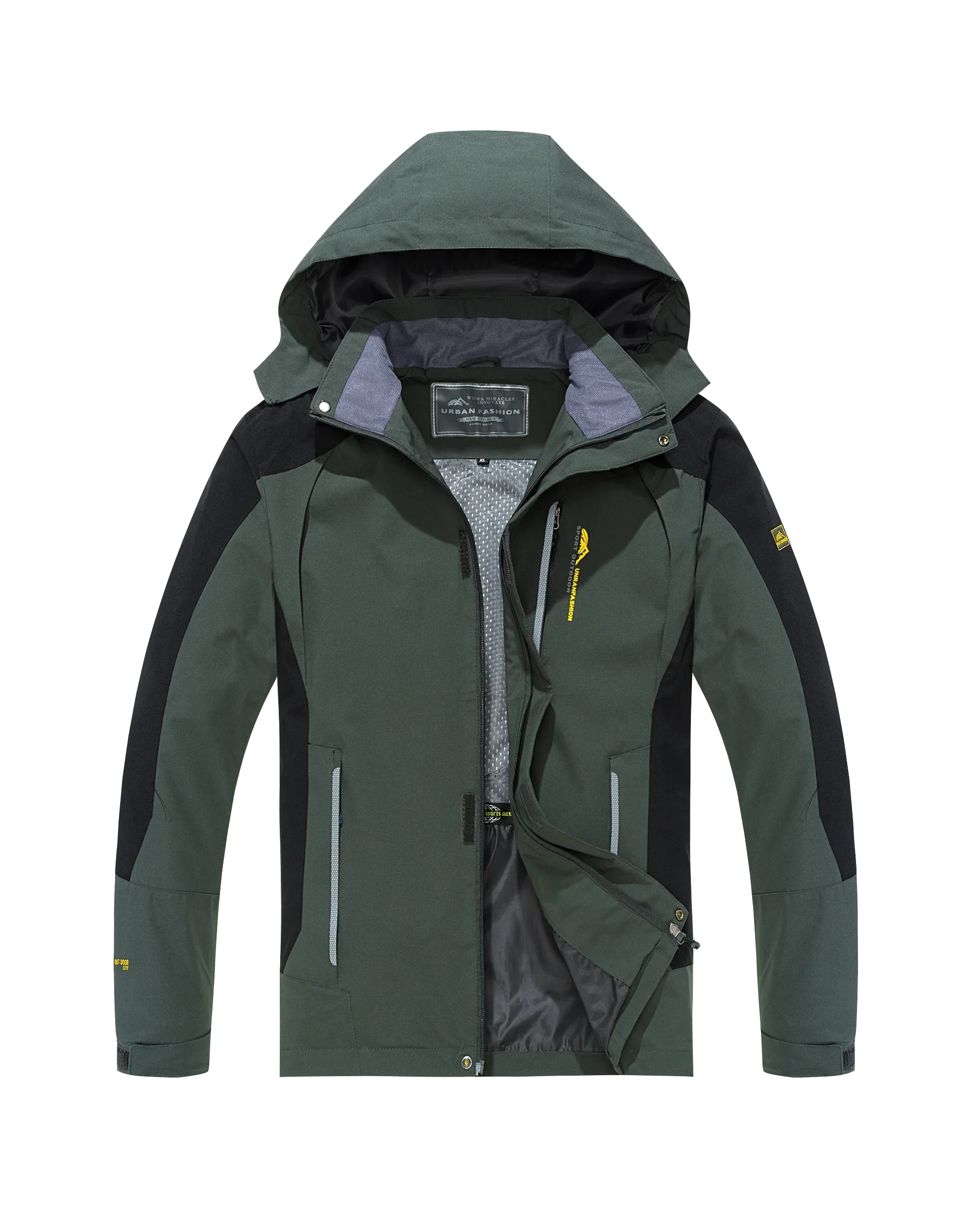 Jaqueta Masculina Impermeável para Trilha e Pesca com Proteção Contra Vento - (Promoção de Inverno 2025)