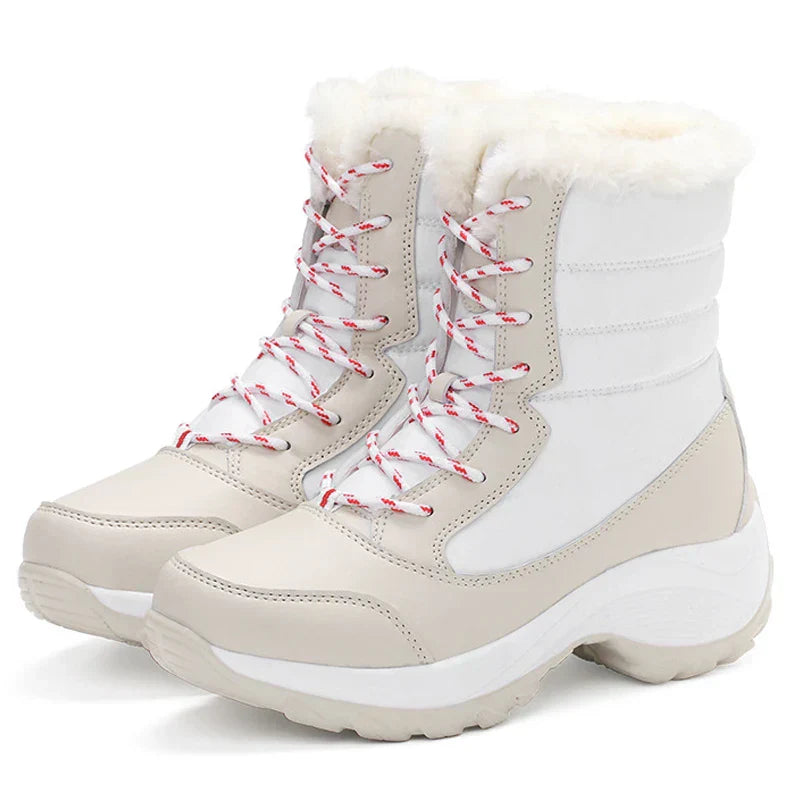 Bota Feminina com Plataforma Impermeável Antiderrapante - (Promoção de Inverno 2026)