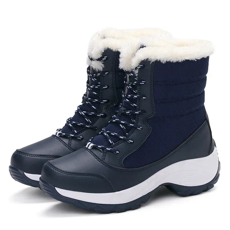 Bota Feminina com Plataforma Impermeável Antiderrapante - (Promoção de Inverno 2026)