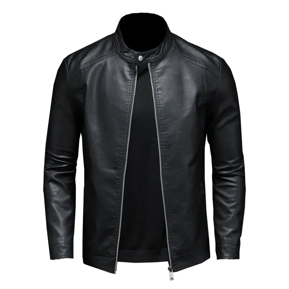 Jaqueta Masculina Gola Alta Slim - (Promoção de Inverno 2025)
