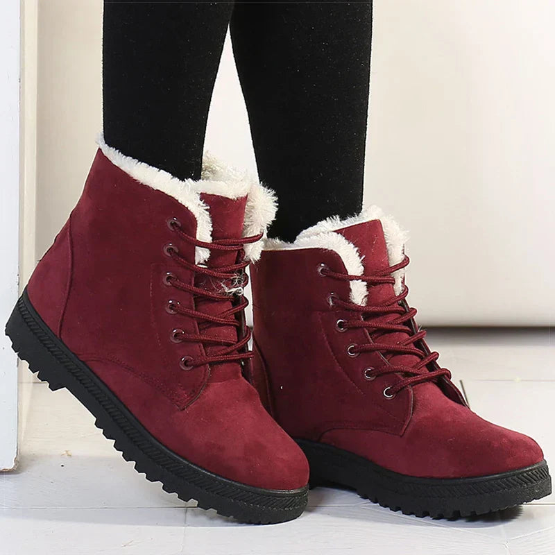 Bota Feminina Para Inverno Salto Baixo Cano Curto - (Promoção de Inverno 2026)