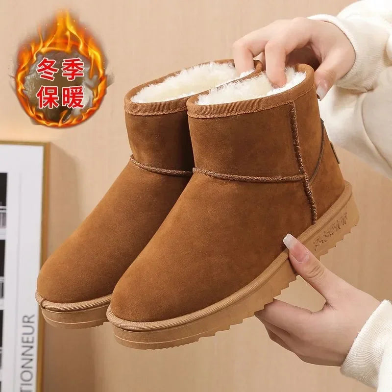 Bota Feminina Para Inverno Plataforma Antiderrapante Impermeável (Promoção de Inverno 2026)