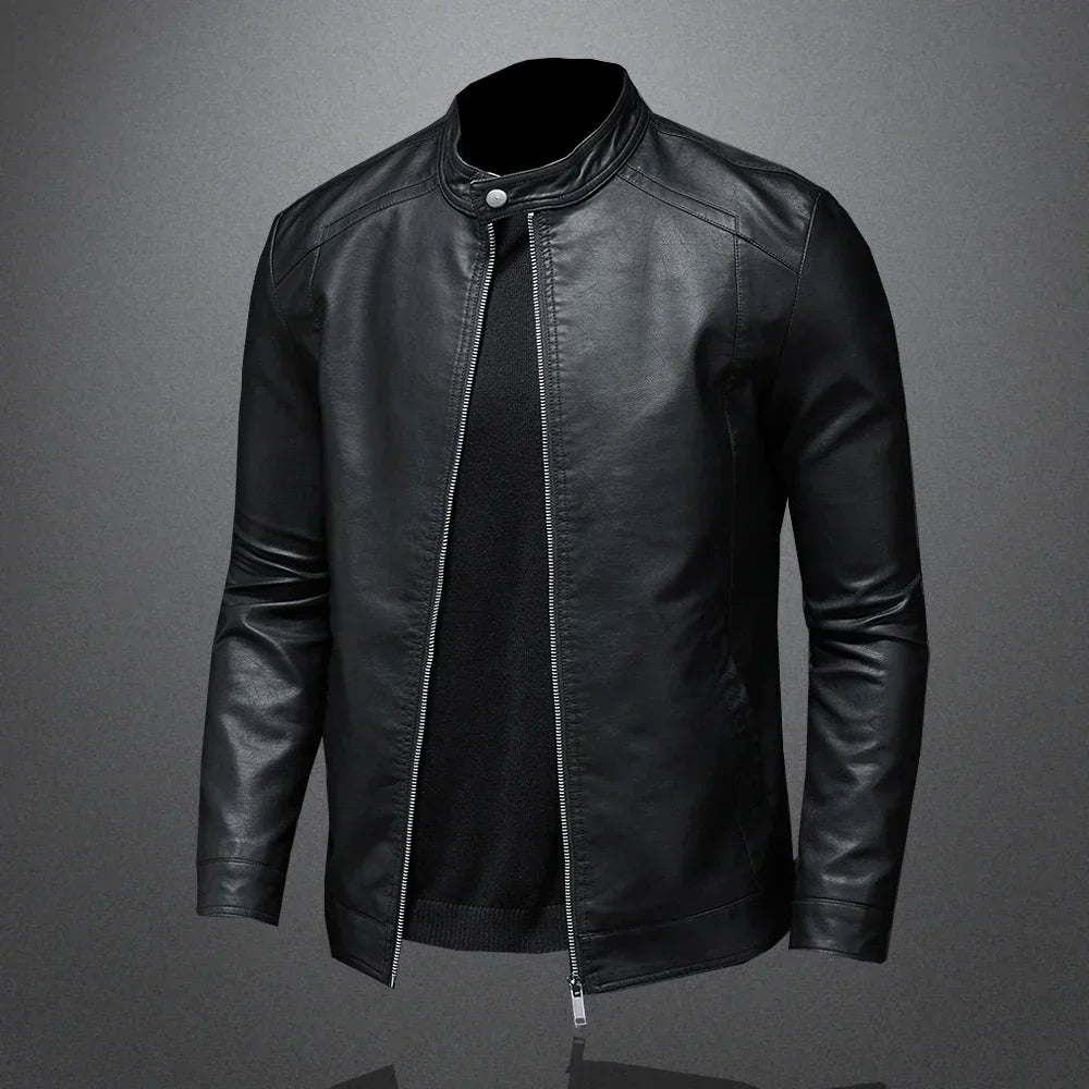 Jaqueta Masculina Gola Alta Slim - (Promoção de Inverno 2025)