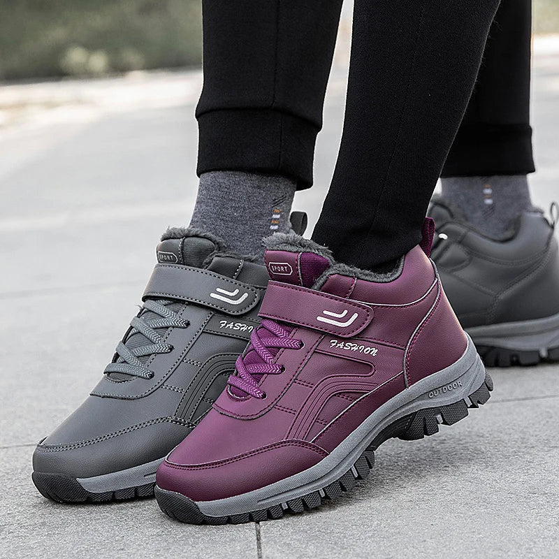 Bota Unissex Para Inverno Impermeável com Forro Peludo (Promoção de Inverno 2026)