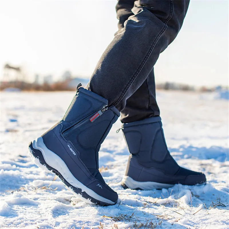 Bota Masculina Para Inverno com Forro Cano Alto (Promoção de Inverno 2026)