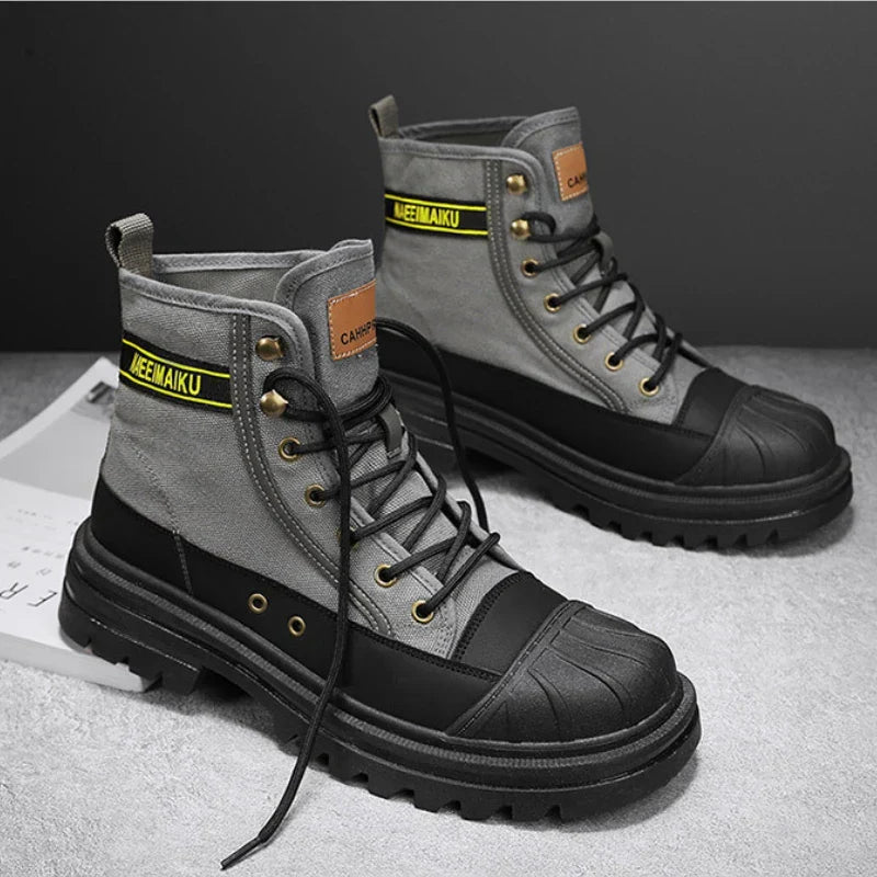 Bota Masculina Para Inverno Cano Alto (Promoção de Inverno 2026)