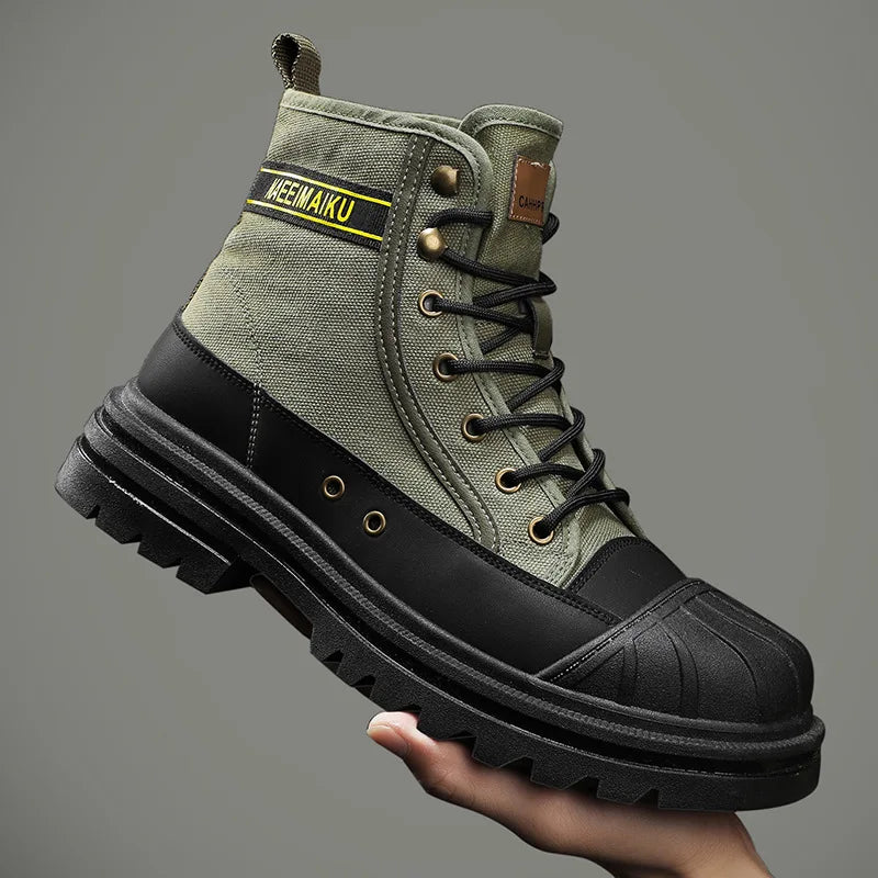 Bota Masculina Para Inverno Cano Alto (Promoção de Inverno 2026)