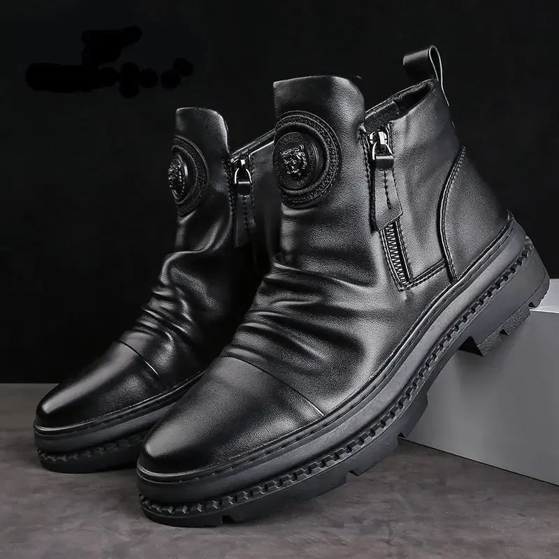 Bota Masculina Para Inverno Impermeável Antiderrapante (Promoção de Inverno 2026)