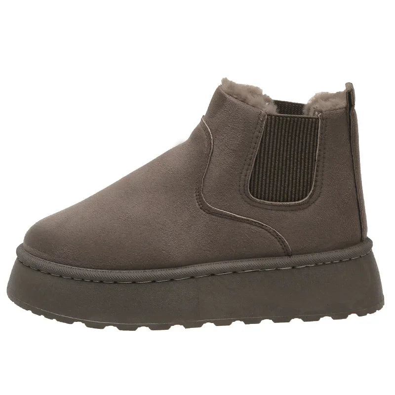 Bota Feminina Para Inverno Impermeável Antiderrapante com Forro (Promoção de Inverno 2026)