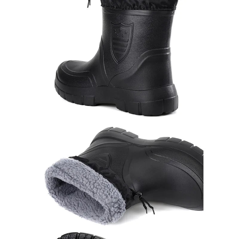 Bota Masculina Para Inverno Impermeável Solado Grosso Antiderrapante (Promoção de Inverno 2026)