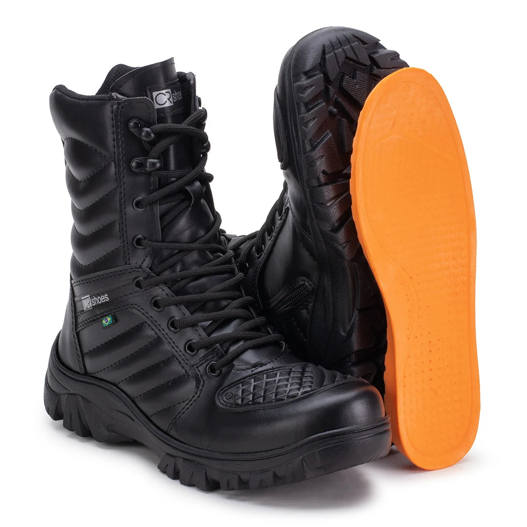 Bota Masculina Militar com Palmilha em Gel - (Promoção de Inverno 2026)