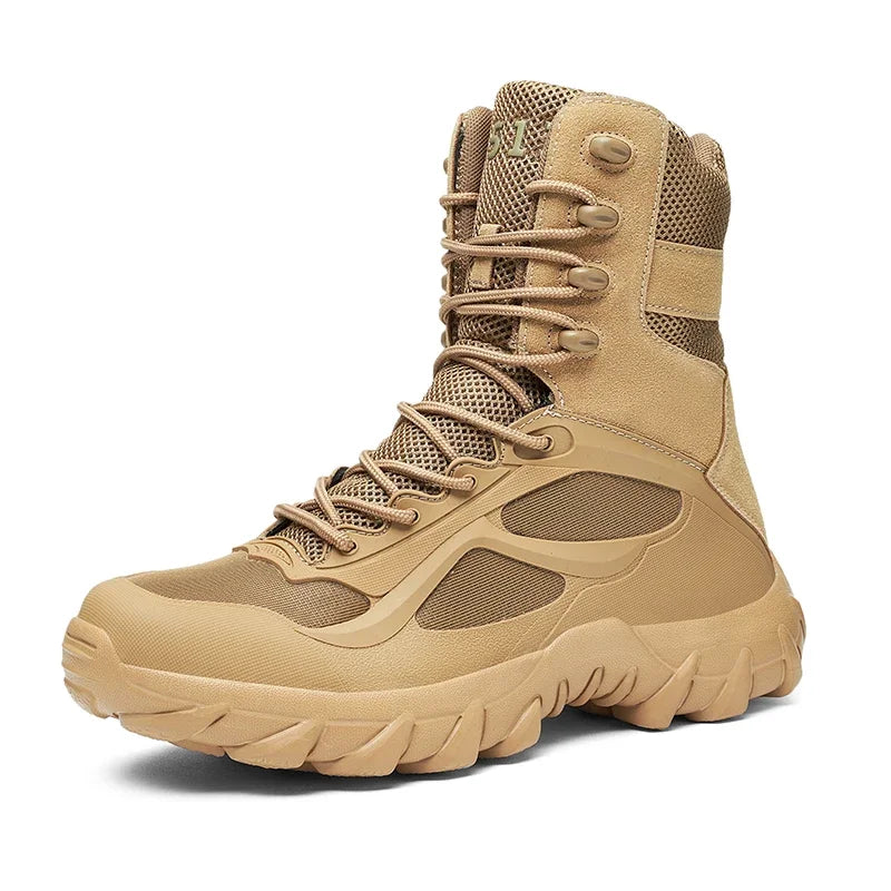 Bota Tática Masculina Leve Antiderrapante - (Promoção de Inverno 2026)