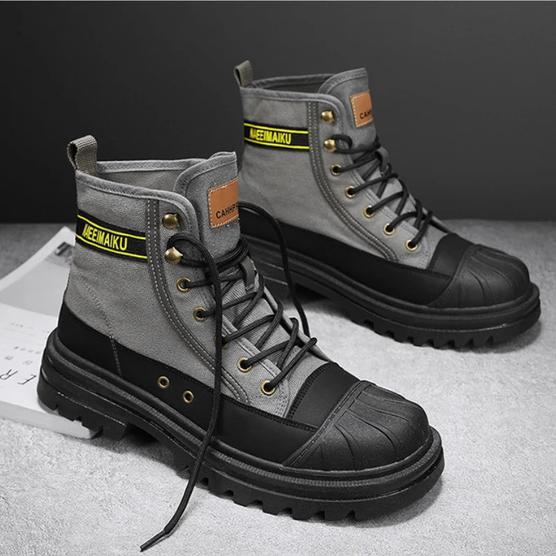Bota Masculina Para Inverno Cano Alto (Promoção de Inverno 2026)