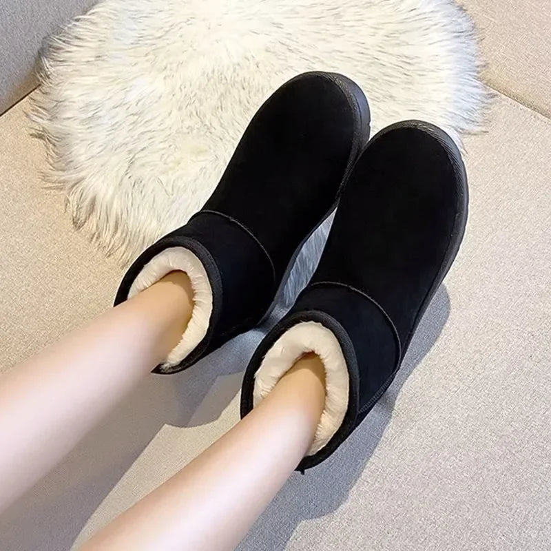 Bota Feminina Para Inverno Plataforma Antiderrapante Impermeável (Promoção de Inverno 2026)