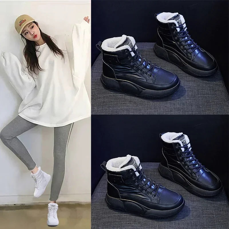 Bota Feminina Confortável Esportiva de Inverno - (Promoção de Inverno 2026)