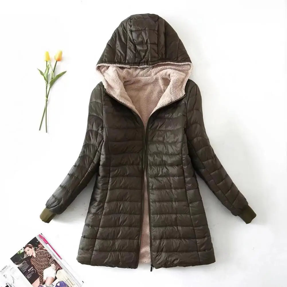 Casaco Feminino Longo Para Inverno Elegante - (Promoção de Inverno 2026)