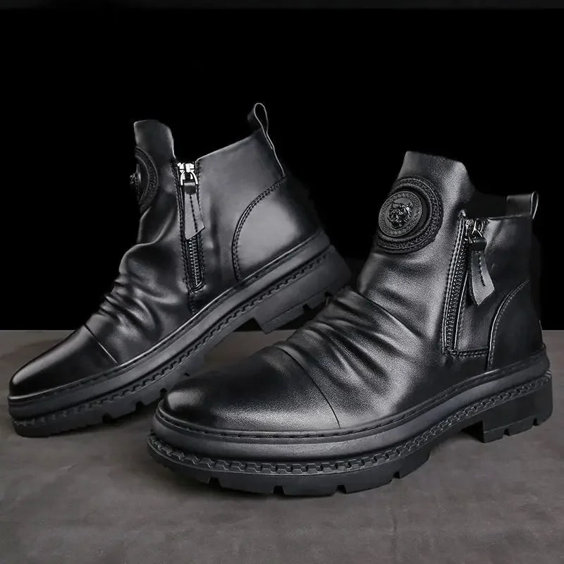 Bota Masculina Para Inverno Impermeável Antiderrapante (Promoção de Inverno 2026)