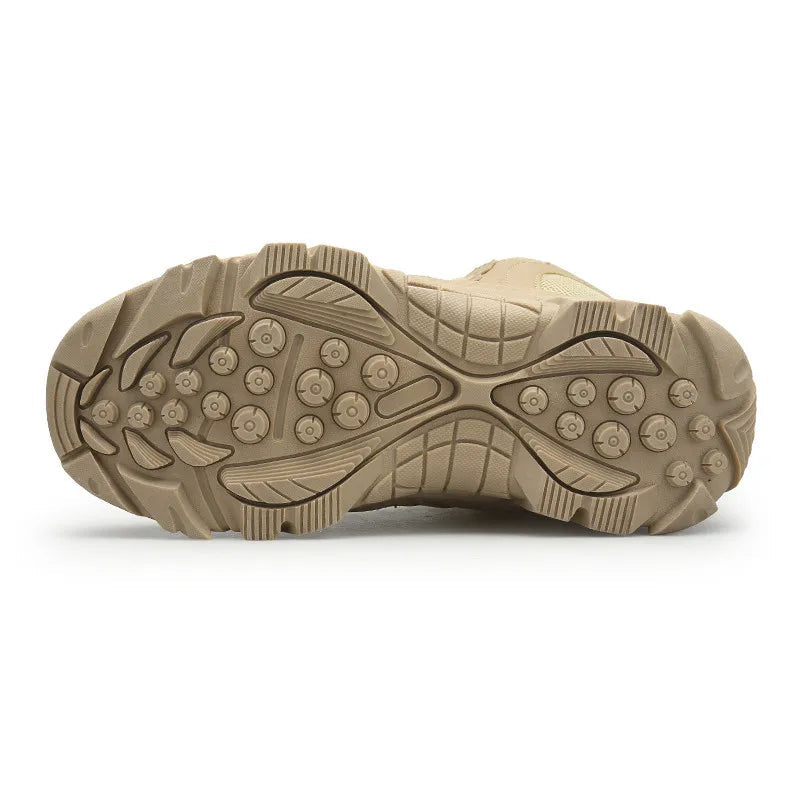 Bota Masculina Tática de Cano Curto para Trilhas Impermeável Resistente ao Desgaste – (Promoção de Inverno 2026)
