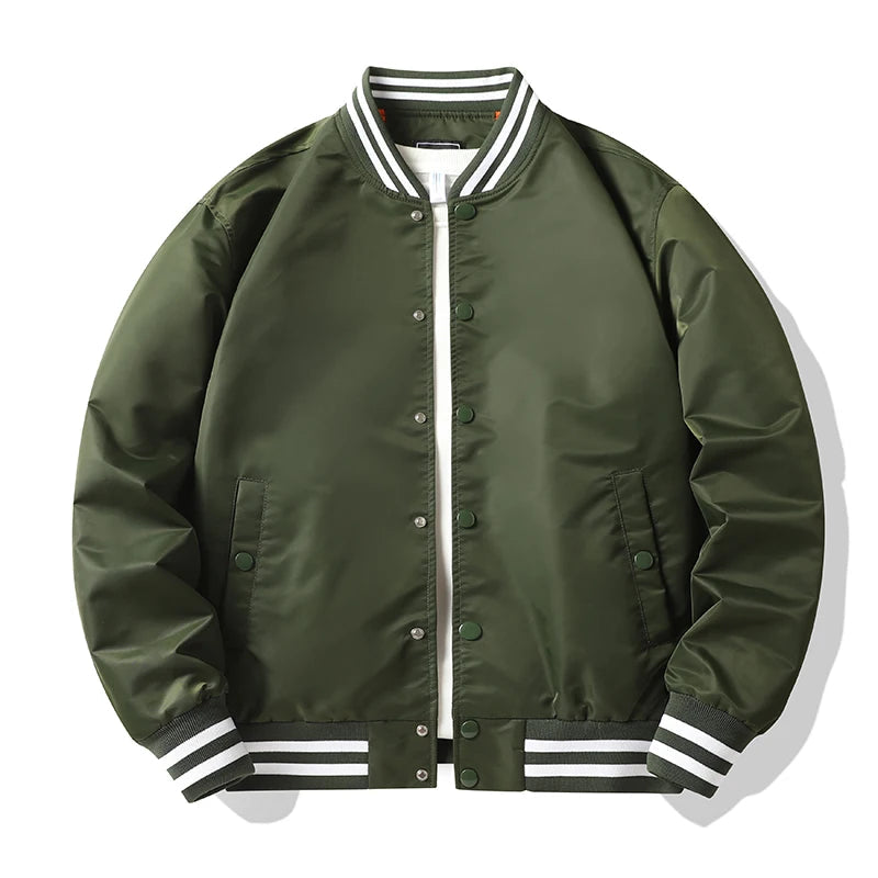 Casaco Masculino Unissex Estilo Baseball/Hip-Hop - (Promoção de Inverno 2026)