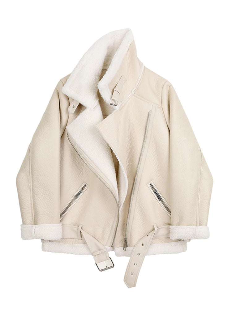 Casaco Feminino Acolchoado Faux com Gola - (Promoção de Inverno 2026)