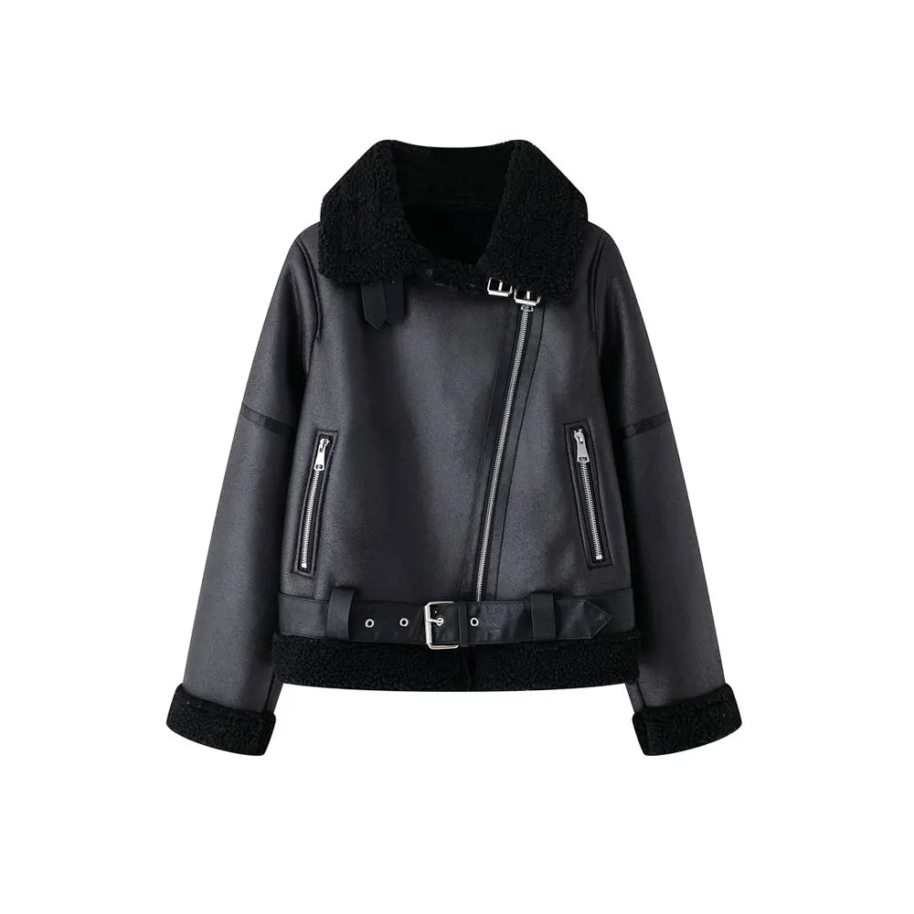 Jaqueta Feminina Para Inverno Estilo Elegante com Detalhe em Cinto - (Promoção de Inverno 2026)