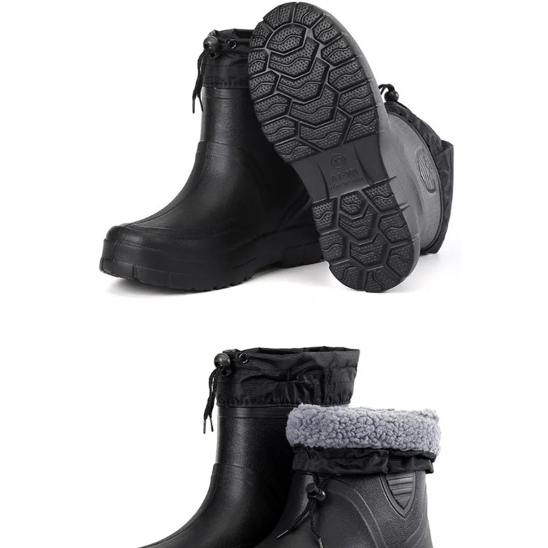 Bota Masculina Para Inverno Impermeável Solado Grosso Antiderrapante (Promoção de Inverno 2026)