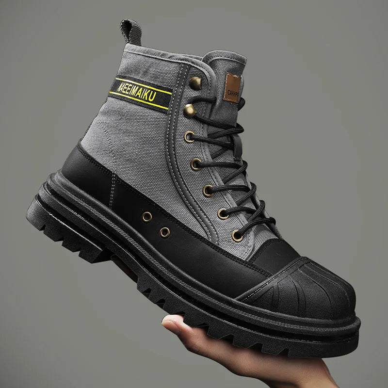 Bota Masculina Para Inverno Cano Alto (Promoção de Inverno 2026)