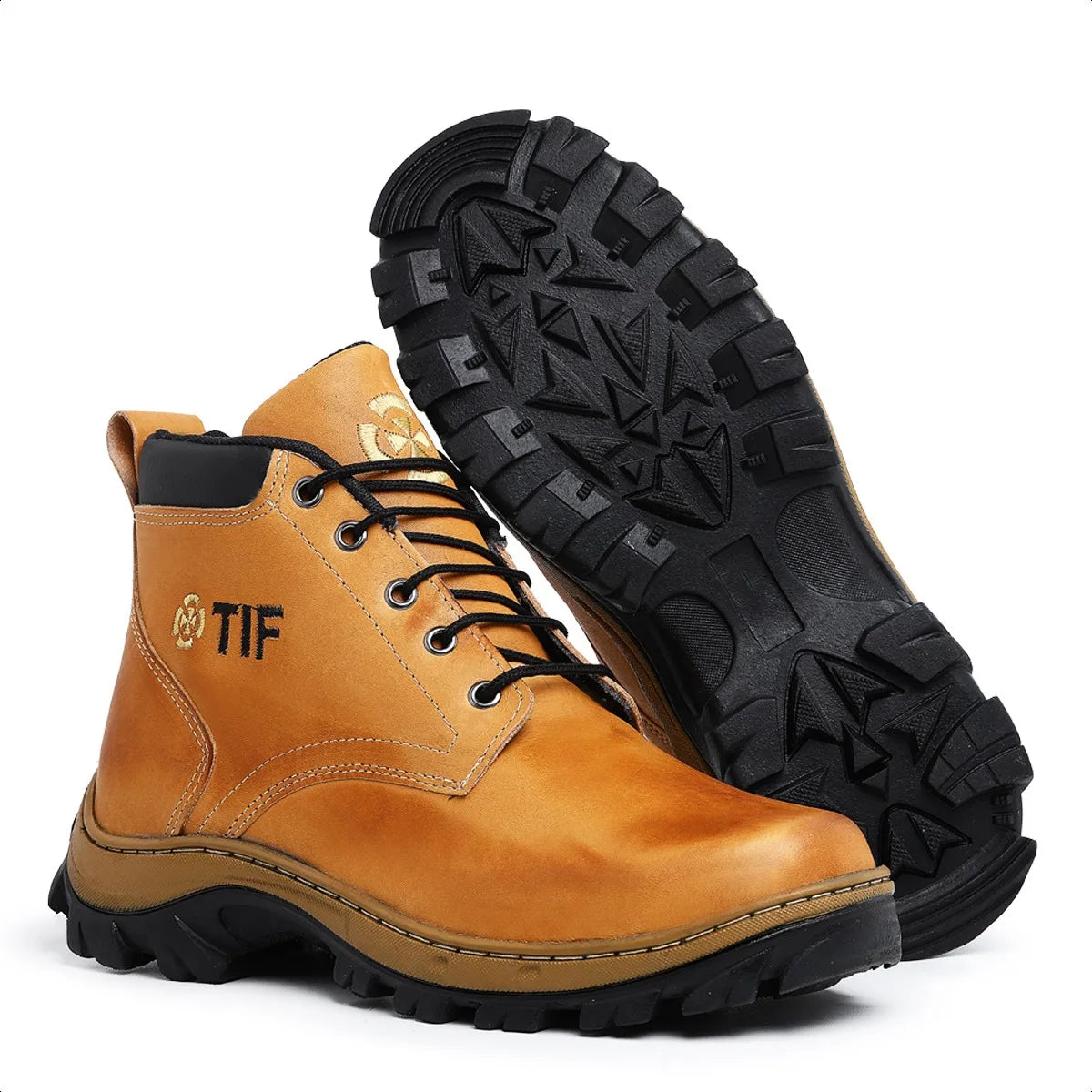 Bota Coturno Masculina com Design Robusto Estilo Sofisticado - (Promoção de Inverno 2026)