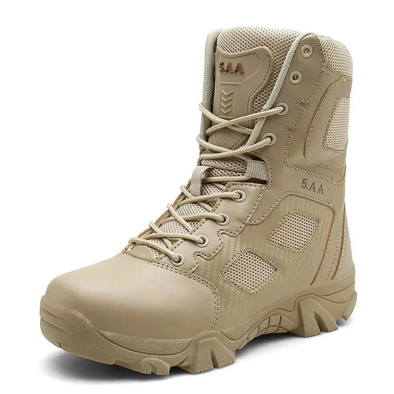 Bota Masculina Tática de Cano Curto para Trilhas Impermeável Resistente ao Desgaste – (Promoção de Inverno 2026)