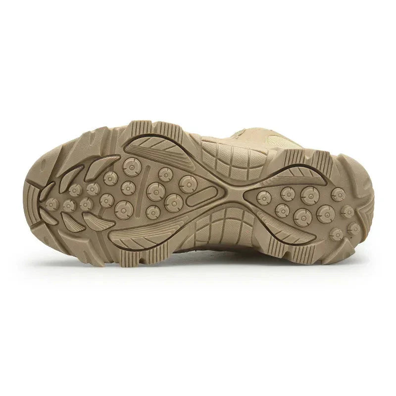 Bota Masculina Tática de Cano Curto para Trilhas Impermeável Resistente ao Desgaste – (Promoção de Inverno 2026)