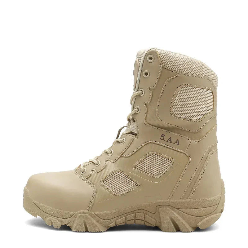 Bota Masculina Tática de Cano Curto para Trilhas Impermeável Resistente ao Desgaste – (Promoção de Inverno 2026)