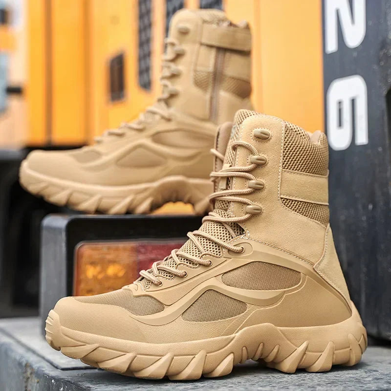 Bota Tática Masculina Leve Antiderrapante - (Promoção de Inverno 2026)