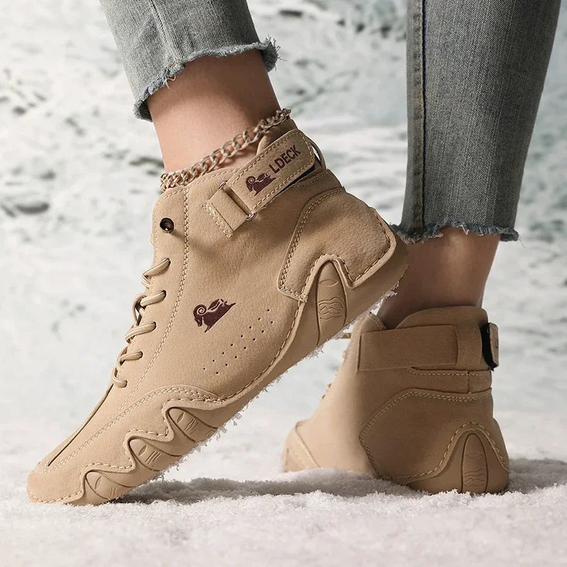 Bota Feminina Retrô Design Trendy Antiderrapante - (Promoção de Inverno 2026)