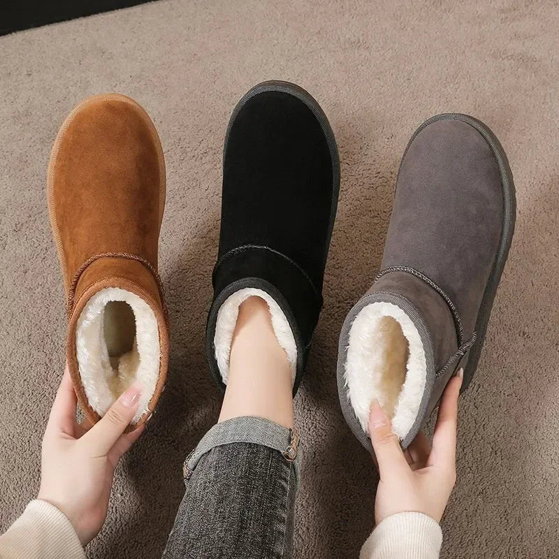 Bota Feminina Para Inverno Plataforma Antiderrapante Impermeável (Promoção de Inverno 2026)