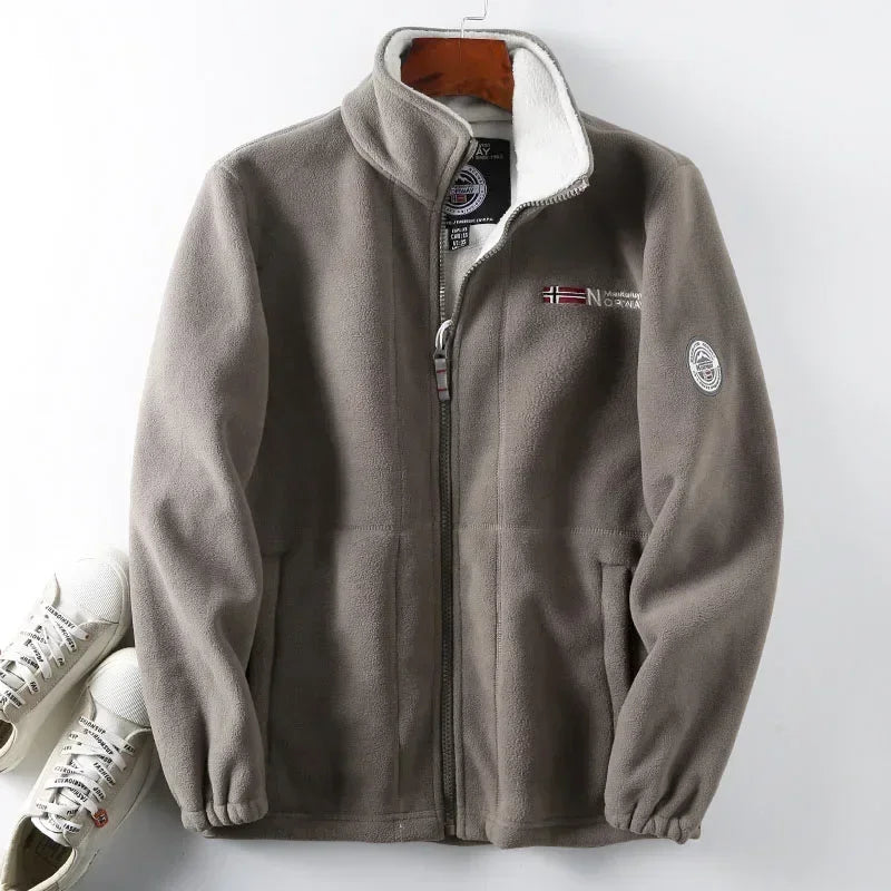 Casaco Masculino de Inverno Parka de Lã Premium - (Promoção de Inverno 2026)