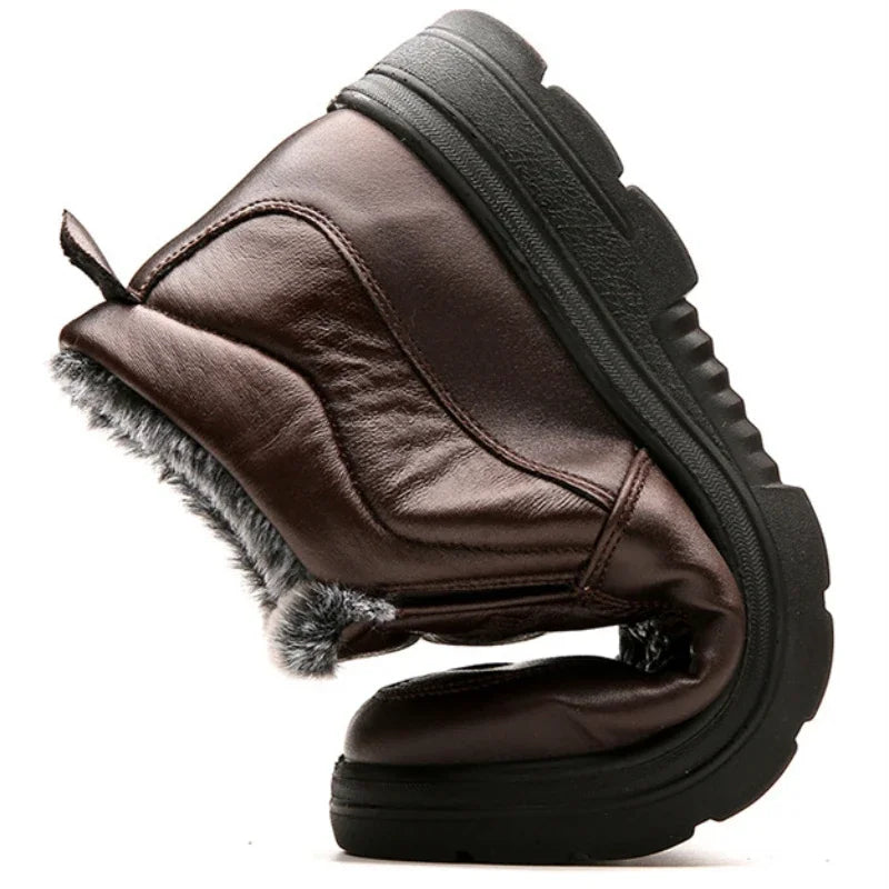 Bota Masculina Para Inverno com Forro de Algodão (Promoção de Inverno 2026)