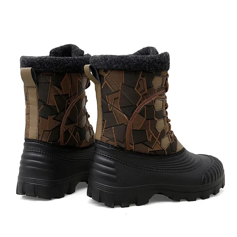 Bota Masculina Camuflada Impermeável (Promoção de Inverno 2026)